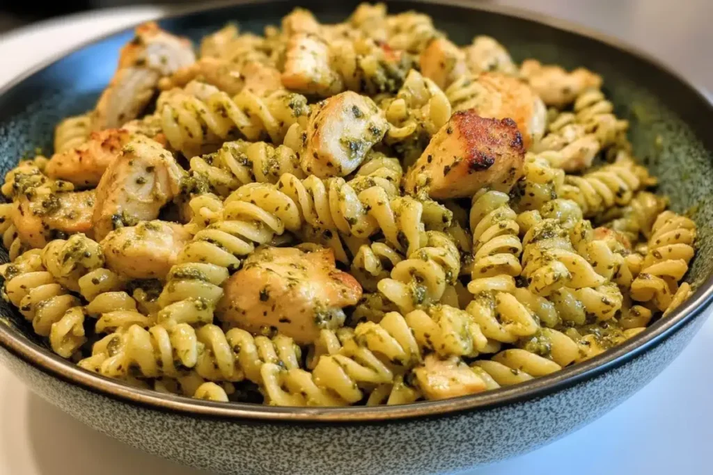 Pesto Chicken Pasta Casserole